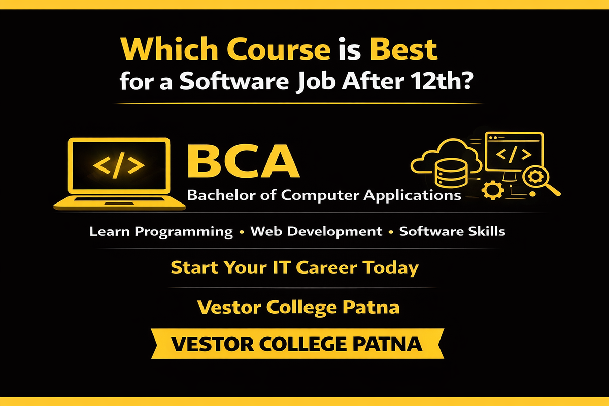 Student learning business management concepts after 12th for a successful career in business field