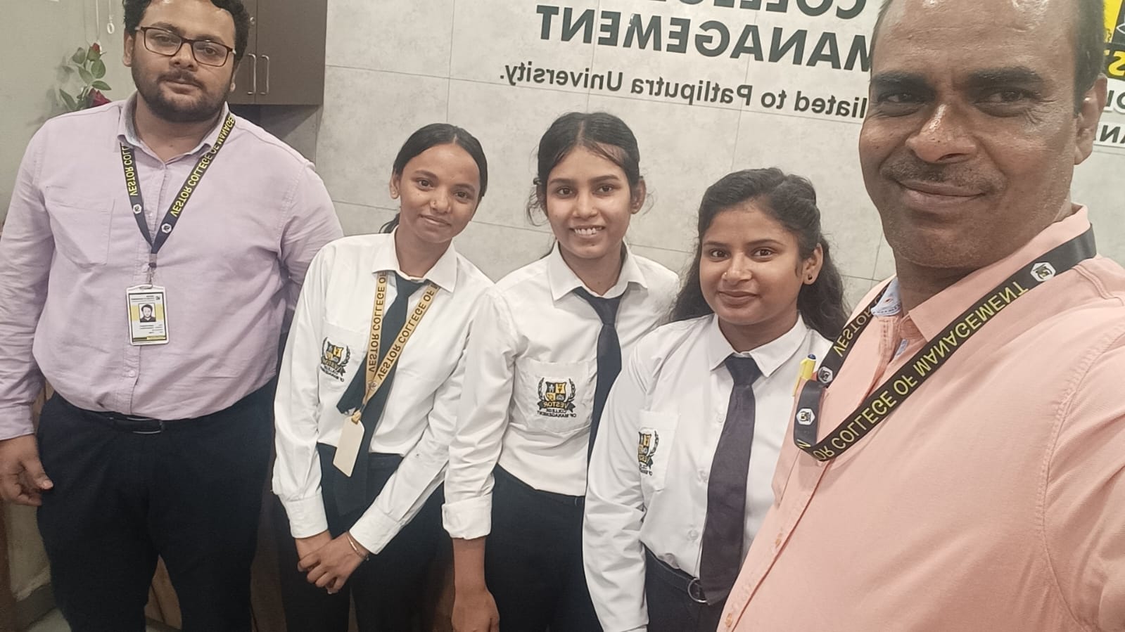 Students selected in TCS 2026 Campus Drive at Vestor College Patna